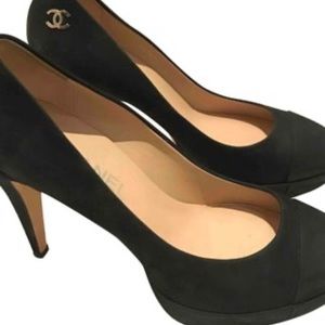 Original Chanel suede heels